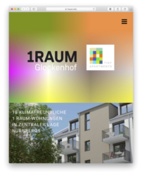 <a href="http://1raum.info" target="_blank">1raum.info</a><br />1RAUM Glockenhof - Tiny Apartments<br />Gemeinschaftsproduktion mit Oliver Stumpf von <a href="http://www.oliver-stumpf.de" target="_blank">www.oliver-stumpf.de</a> <br />Juni 2024 - Technologie: netissimoCMS responsive (4/31)
