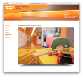 <a href="http://www.praxis-siebenkees.de" target="_blank">www.praxis-siebenkees.de</a><br />Zahnarztpraxis Jürgen Siebenkees<br />Gemeinschaftsproduktion mit Oliver Stumpf von <a href="http://www.pool-x.de" target="_blank">www.pool-x.de</a> <br />November 2015 - Technologie: netissimoCMS responsive (39/77)