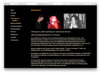 <a href='http://www.peat-zeitler.de' target='_blank'>www.peat-zeitler.de</a><br />Peat Zeitler, Gesangsunterricht<br />Relaunch Oktober 2015, Erstlaunch Januar 2004 - Technologie: netissimoCMS responsive<br/>&nbsp; (80/146)