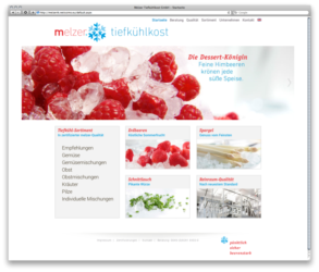 <a href="http://www.melzer-tk.de" target="_blank">www.melzer-tk.de</a><br />Melzer Tiefkühlkost<br />Gemeinschaftsproduktion mit Oliver Stumpf von <a href="http://www.pool-x.de" target="_blank">www.pool-x.de</a> <br />Juli 2014 - Technologie: netissimoCMS responsive (46/77)