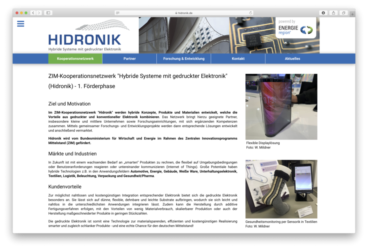 <a href="http://www.hidronik.de" target="_blank">www.hidronik.de</a><br />Hidronik. Hybride Systeme mit gedruckter Elektronik<br />Juli 2020 - Technologie: netissimoCMS responsive (11/116)