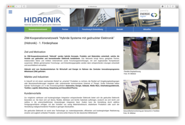 <a href="http://www.hidronik.de" target="_blank">www.hidronik.de</a><br />Hidronik. Hybride Systeme mit gedruckter Elektronik<br />Juli 2020 - Technologie: netissimoCMS responsive (24/31)