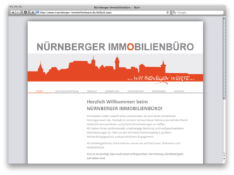 <a href="http://www.nuernberger-immobilienbuero.de" target="_blank">www.nuernberger-immobilienbuero.de</a><br />Nürnberger Immobilienbüro<br />Gemeinschaftsproduktion mit Beate Kaspar von <a href="http://www.bitterwolf-kaspar.de" target="_blank">www.bitterwolf-kaspar.de</a> <br />Januar 2014 - Technologie: netissimoCMS responsive (85/120)