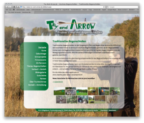 <a href='http://www.try-and-arrow.de' target='_blank'>www.try-and-arrow.de</a><br />Try And Arrow - Traditionelles Bogenschießen<br />November 2012 - Technologie: netissimoCMS<br/>&nbsp; (116/146)